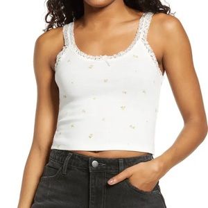 B.P camisole with lace w